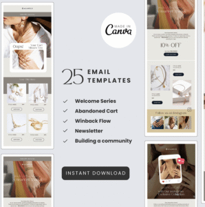 Jewelry Email Marketing Templates