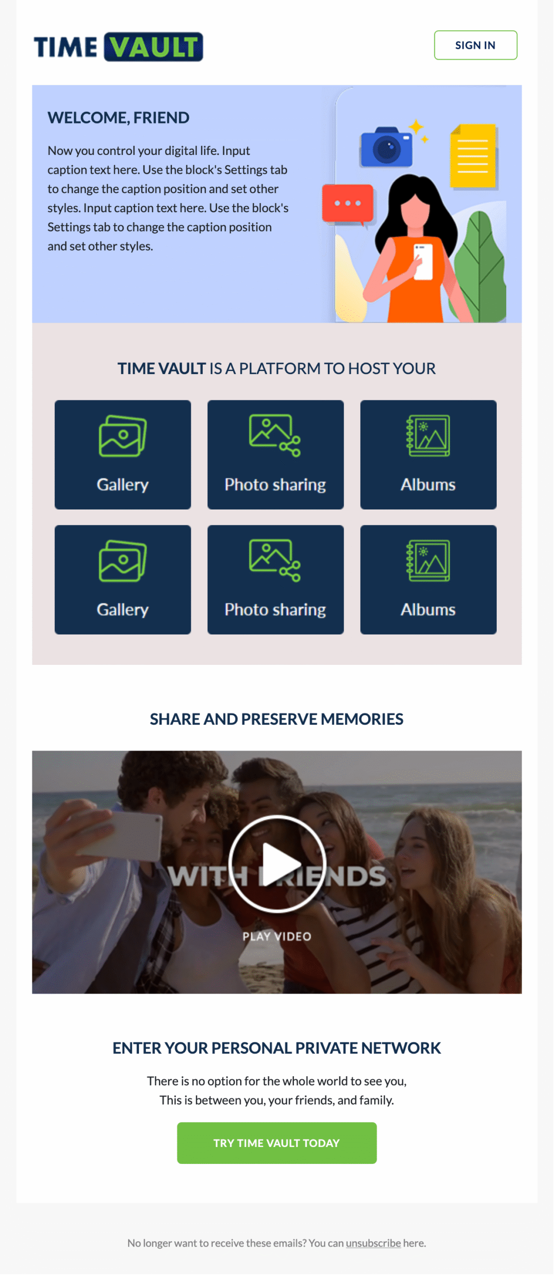 Private Network Onboarding Template
