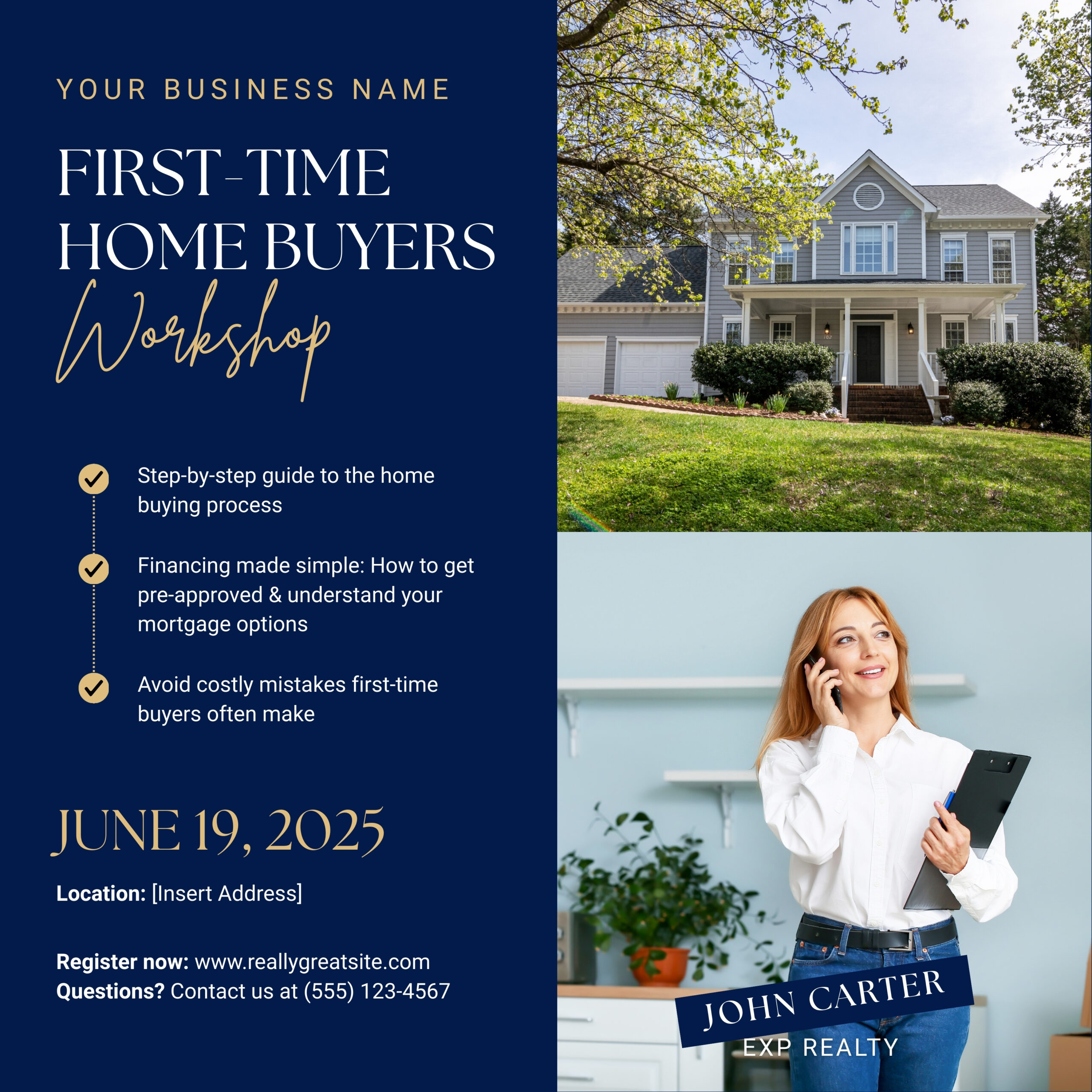 Buying or Selling Real Estate Flyer